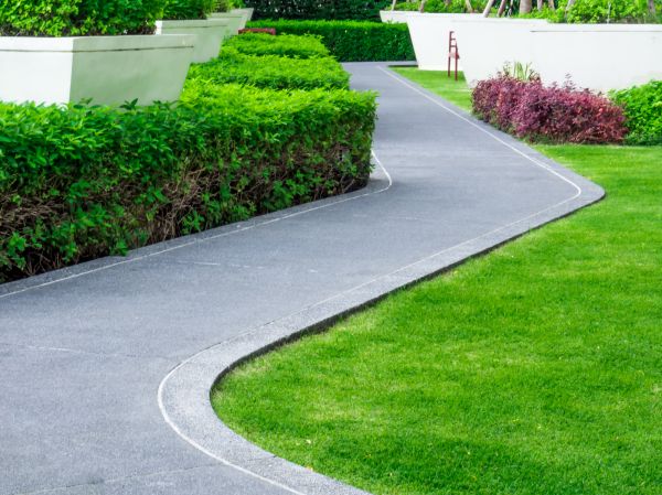 Walkway Curb Installation in Middletown