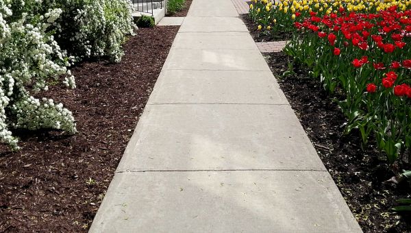 Cement Sidewalk Installation in Middletown
