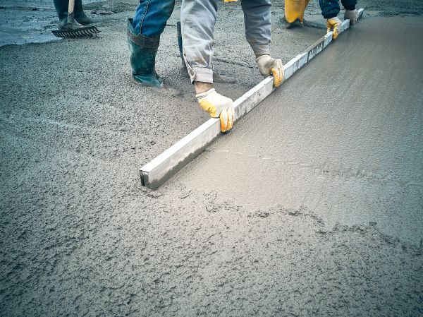 Cement Slab Installation in Middletown