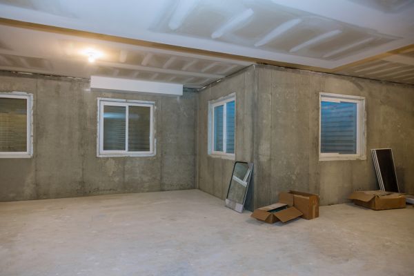 Basement Concrete Installation in Middletown