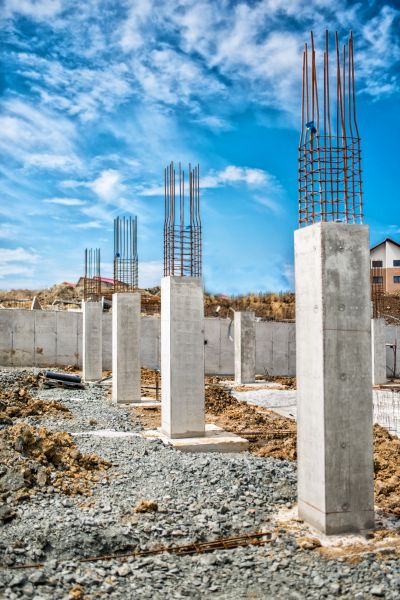 Concrete Footer Pouring in Middletown