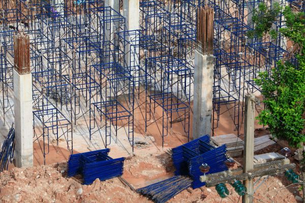 Concrete Pier Construction in Middletown