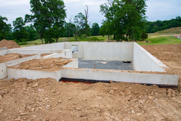 Basement Foundation Pouring in Middletown
