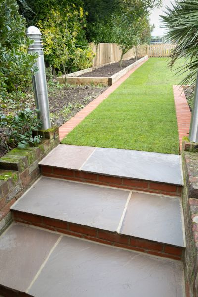 Backyard Steps Installation in Middletown