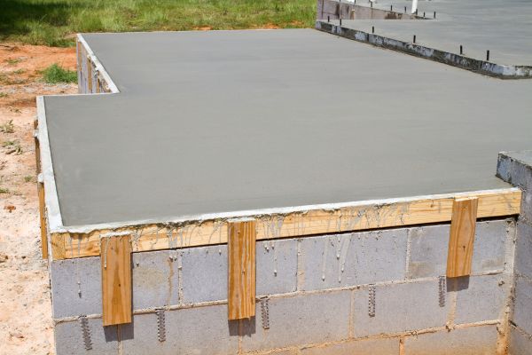 Concrete Slab Installation in Middletown