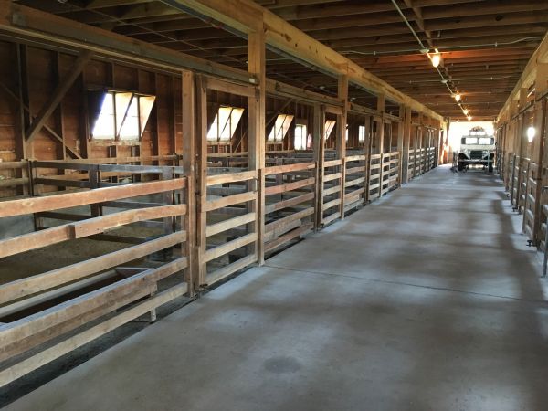 Barn Slab Construction in Middletown