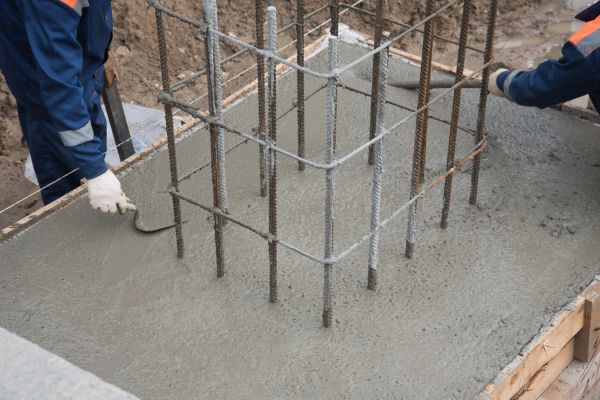 Foundation Pad Construction in Middletown