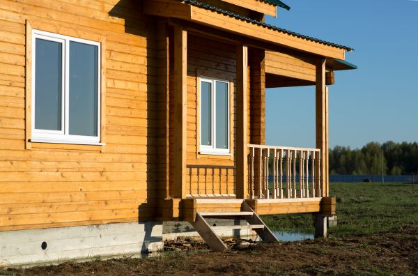 Cabin Footing Construction in Middletown