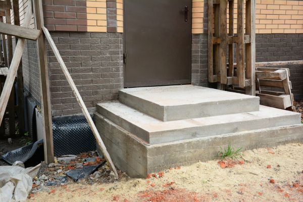Cement Steps Construction in Middletown