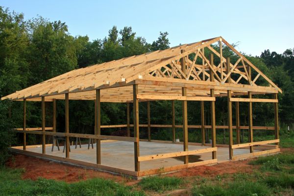Barn Pad Installation in Middletown