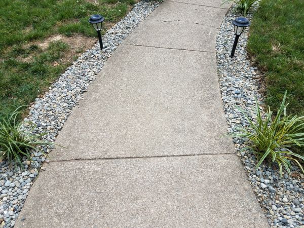 Cement Path Construction in Middletown