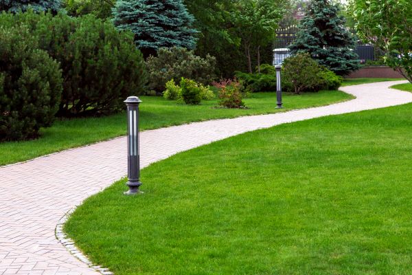 Backyard Sidewalk Installation in Middletown