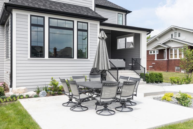 Cement Patio Pouring