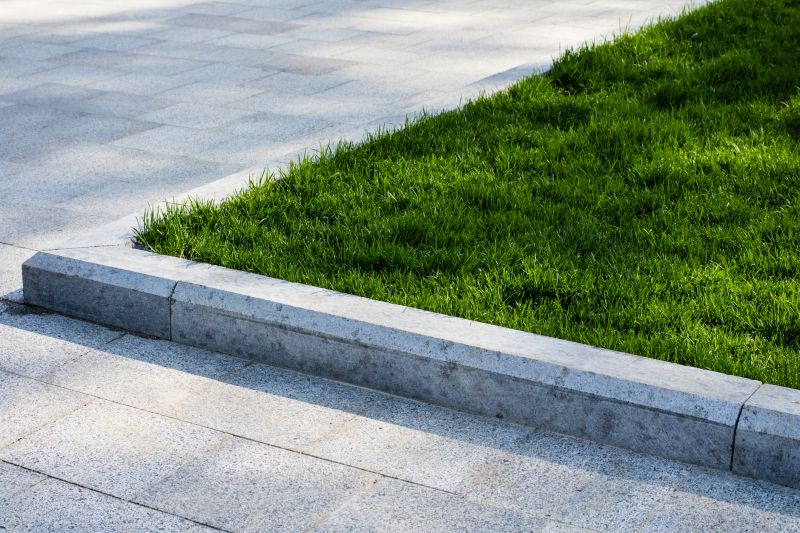 Concrete Edging Installation detail